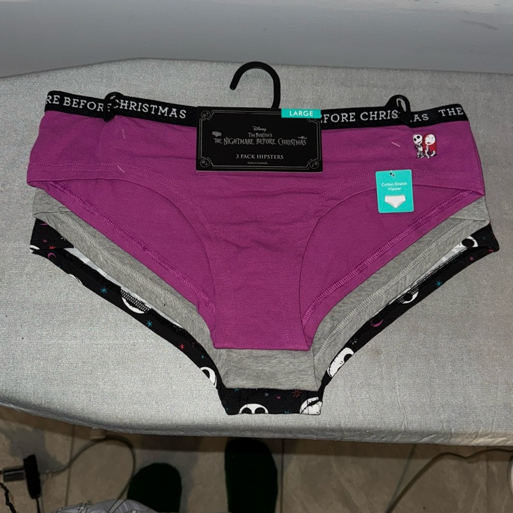 #3 Three pack hipster panties cotton stretch